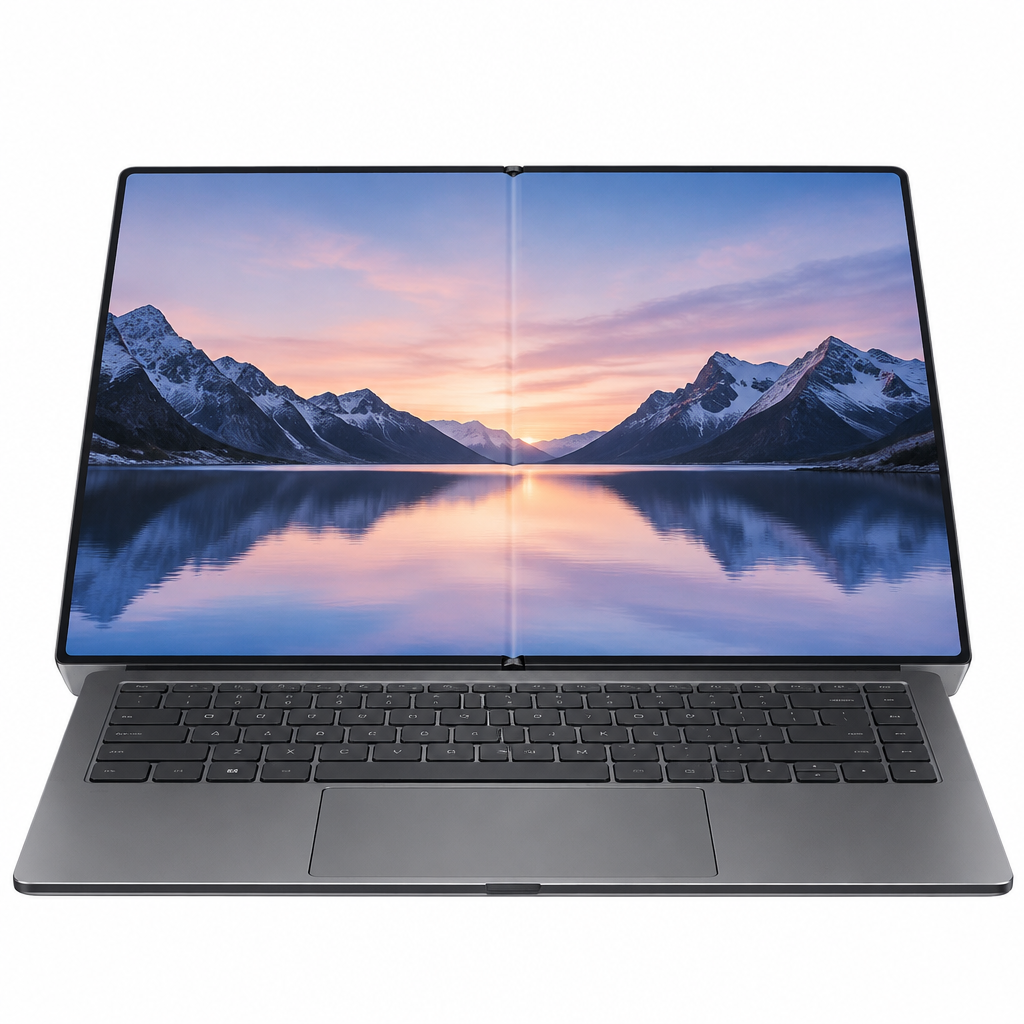 Flexbible Laptop Ultimate Design, pantalla plegable de 18 pulgadas